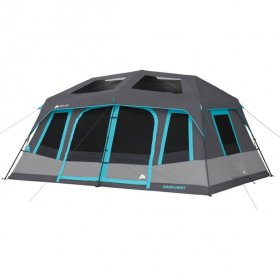 Ozark Trail 14'x10' 10-Person Dark Rest Instant Cabin Tent, 37.7 lbs