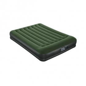 Ozark Trail Tritech Airbed Queen 14 inch with in & out Pump and Antimicrobial Coating