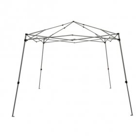 Ozark Trail 10' x 10' Instant Slant Leg Canopy, Black, Outdoor Canopy