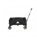 Ozark Trail Folding Multipurpose Camp Wagon Cart, Black