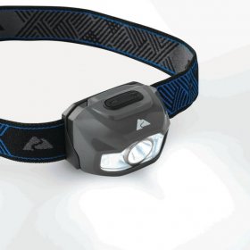 Ozark Trail 3 AAA Batteries LED Headlamp, IPX4 Weather and Drop Resistant, 300 Lumen, Multi-Color