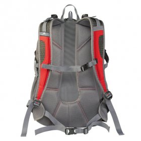 OT Backpack 36L Kachemak Hydration-Compatible Hiking Backpack, Red/Gray