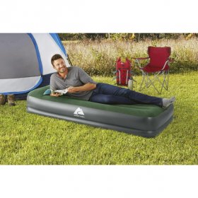 Ozark Trail 14" Air Mattress with In & Out Pump, Twin