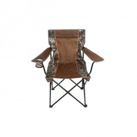 Ozark Trail Camo Camping Chair, Brown, Adult