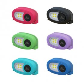 Ozark Trail LED Mini Headlamp, 2*CR2032 batteries,20 Lumens, 6 Colors