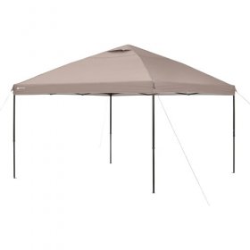 Ozark Trail 12' x 12' Instant Canopy, Warm Gray / Gazebo Shelter (144 sq.ft Coverage)