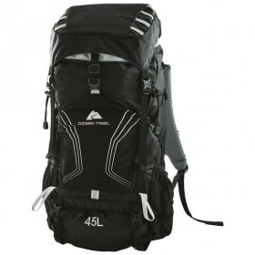 Ozark Trail 45 ltr, Backpacking Backpack, Black