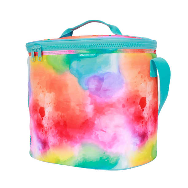 Ozark Trail Pride 24-Can Soft-Sided Cooler, Aqua Blue Watercolors