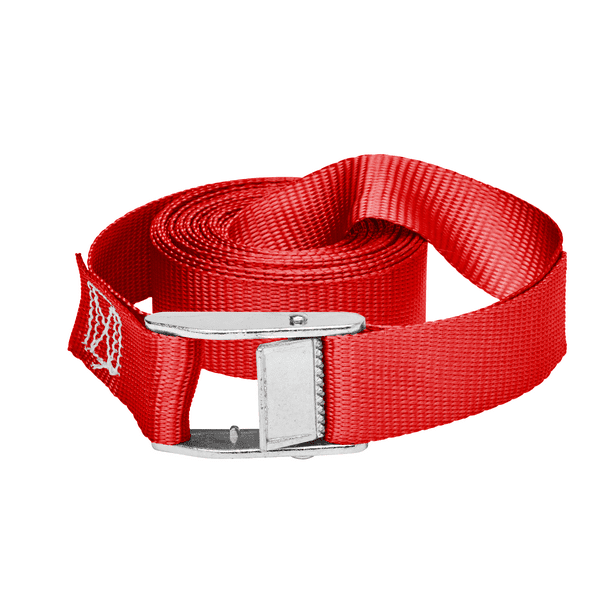 Ozark Trail 10' x 1" Cam Buckle Lashing Strap Tie Down, 250 lbs., 2 Pack